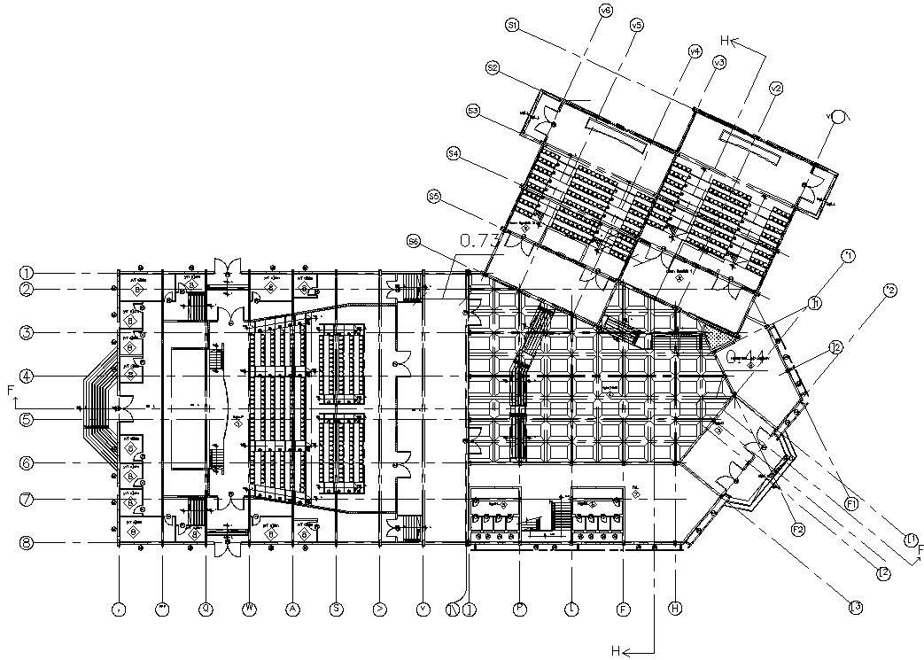 Marriage Hall Building Floor Plan And Section Details AutoCAD DWG   MarriageHallbuildingfloorplanandsectiondetailsAutoCADDWGdrawingfileisgivenDownloadtheAutoCAD2DDWGfileFriMay2020122421 