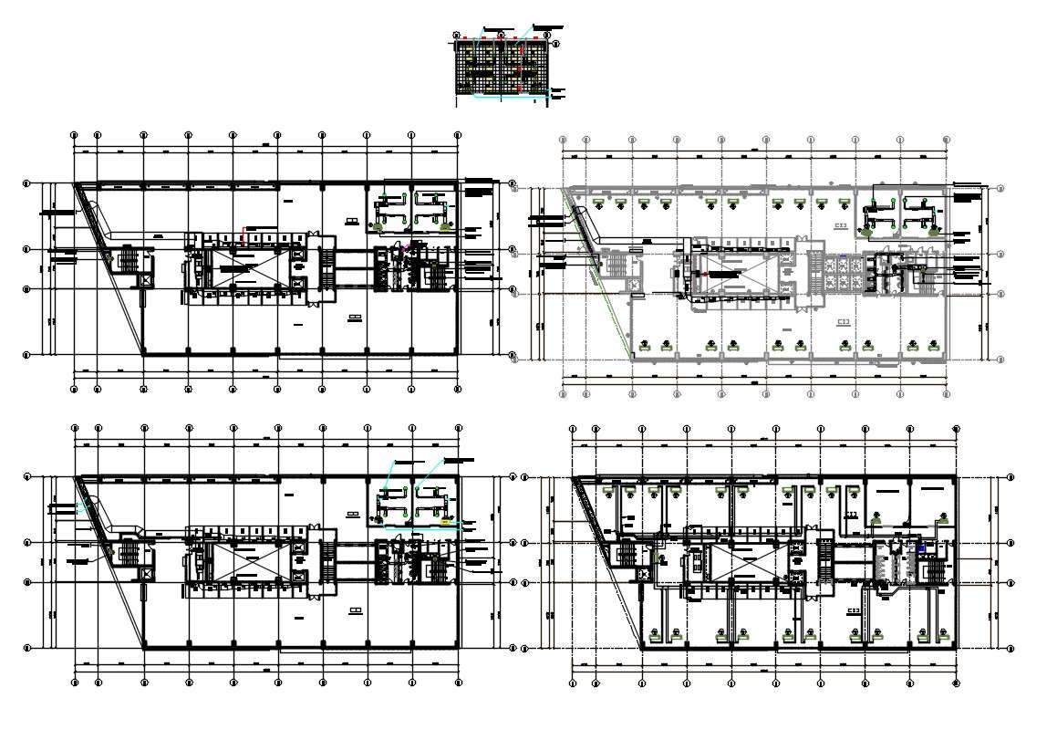 Mechanical Factory Floor Plan DWG File Cadbull