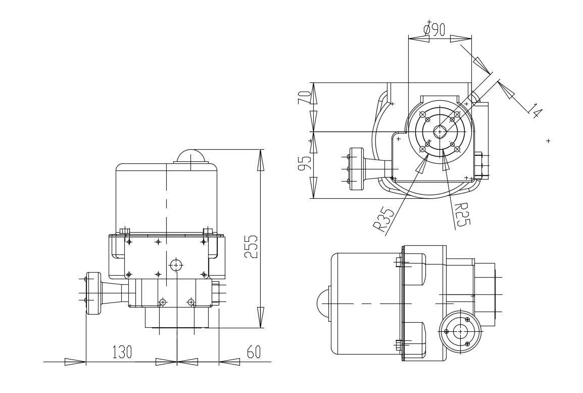 Mechanical Machine Drawing CAD File Free Download Cadbull
