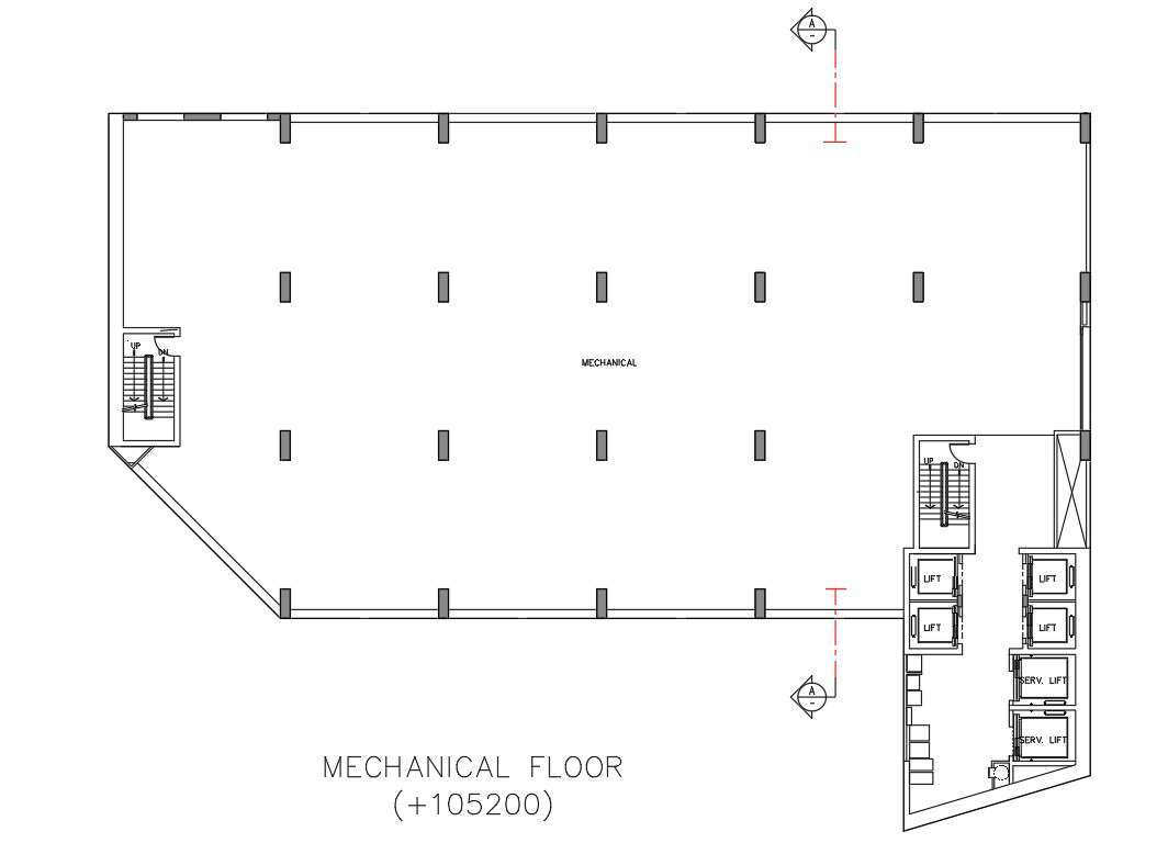 Mechanical floor design in AutoCAD 2D drawing, dwg file, CAD file - Cadbull