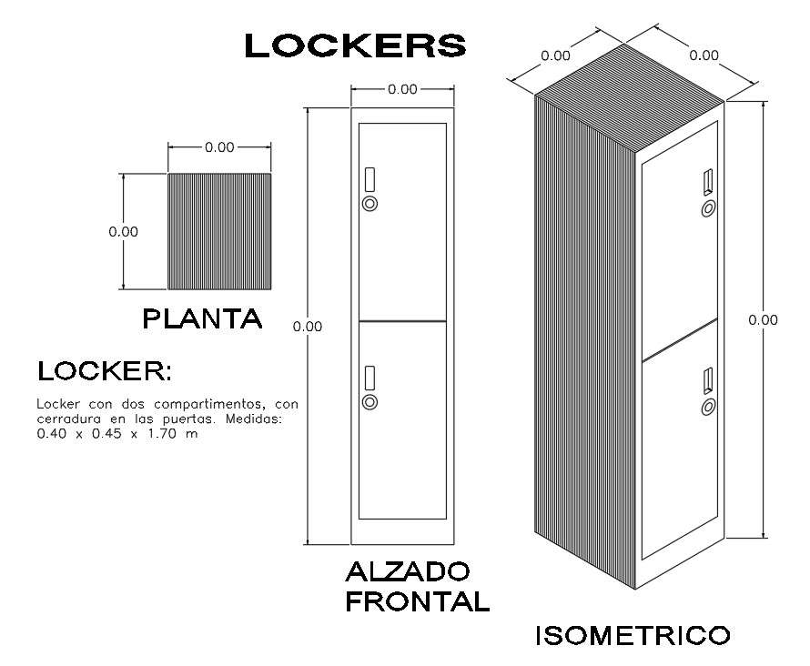 Lockers Cad Block And Typical Drawing For Designers Vrogue Co   MetalLockerElevationCADDrawingFreeDownloadDWGFileMonJun2021090528 