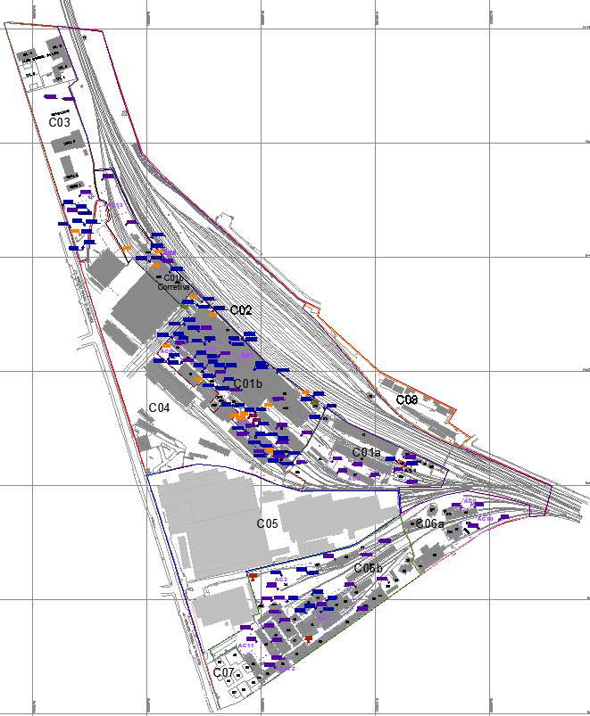 Metropolitan train map AutoCAD file cad drawing - Cadbull