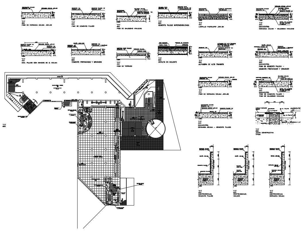 Mezzanine Floor Plan Construction Detail Dwg File Cadbull Images And ...