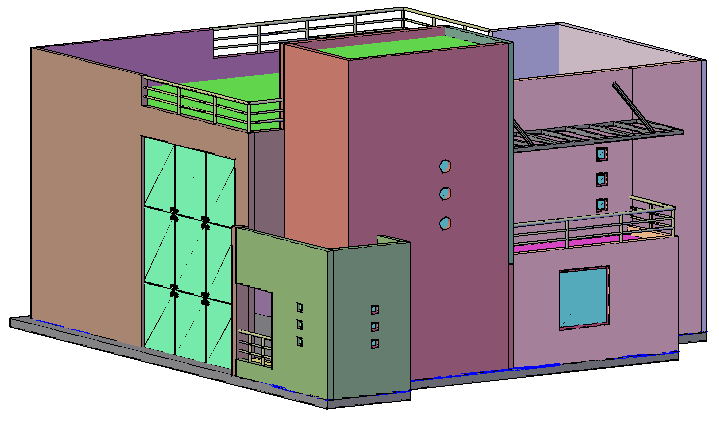 Minimalist house 3 d includes renders plan detail dwg file - Cadbull