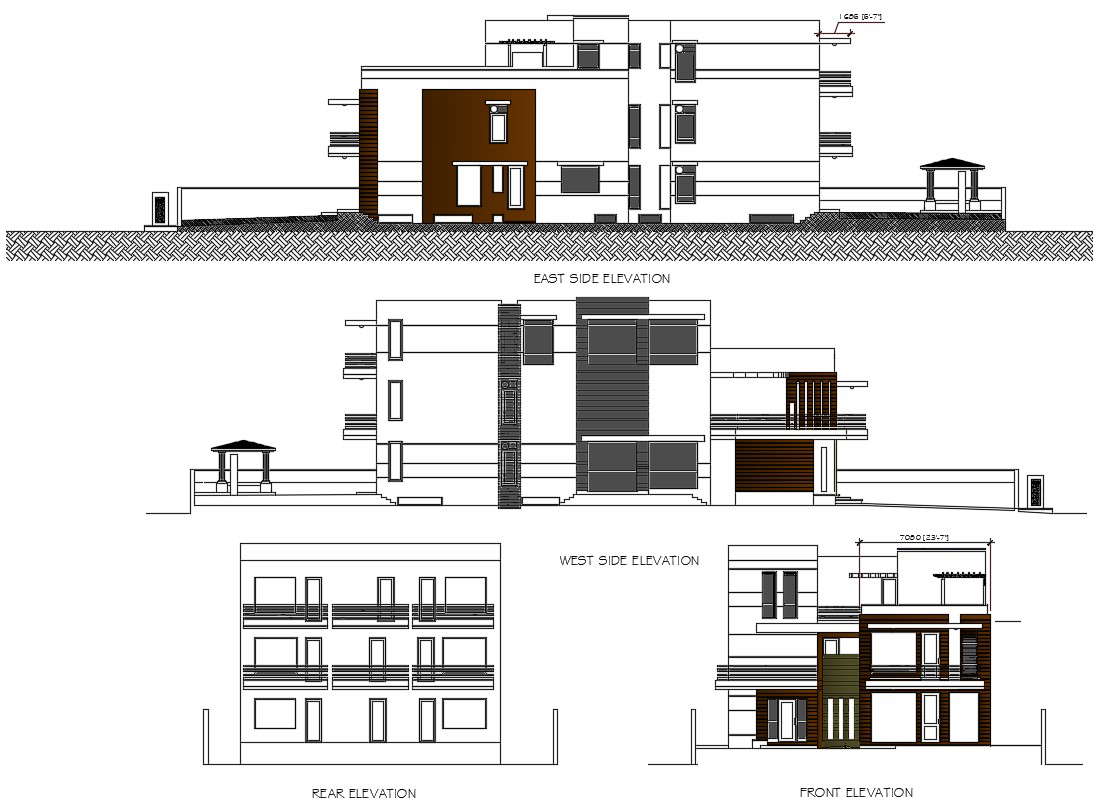 Share More Than 144 Building Elevation Sketch Super Hot In eteachers