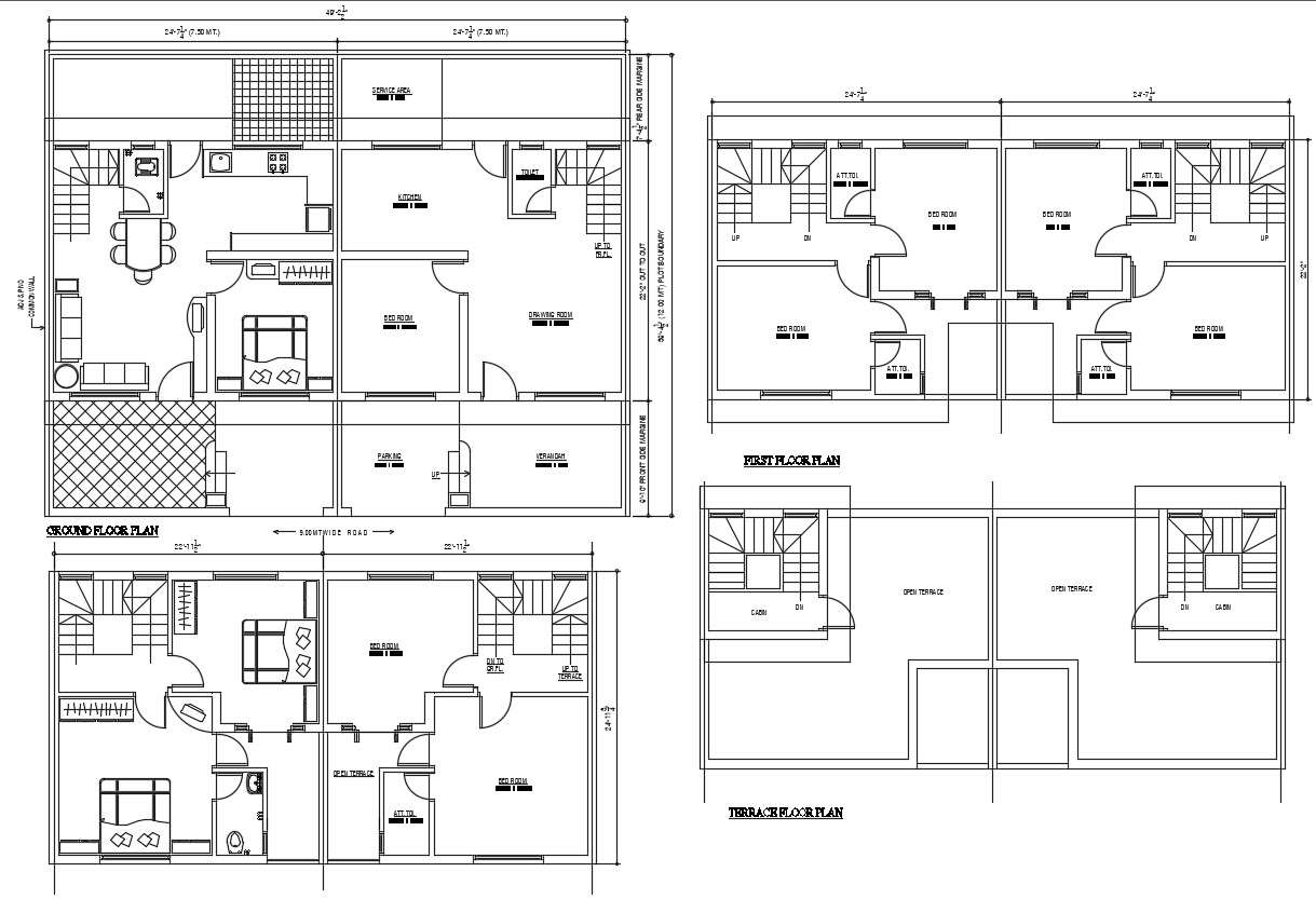 Modern Luxury House Plans Cadbull