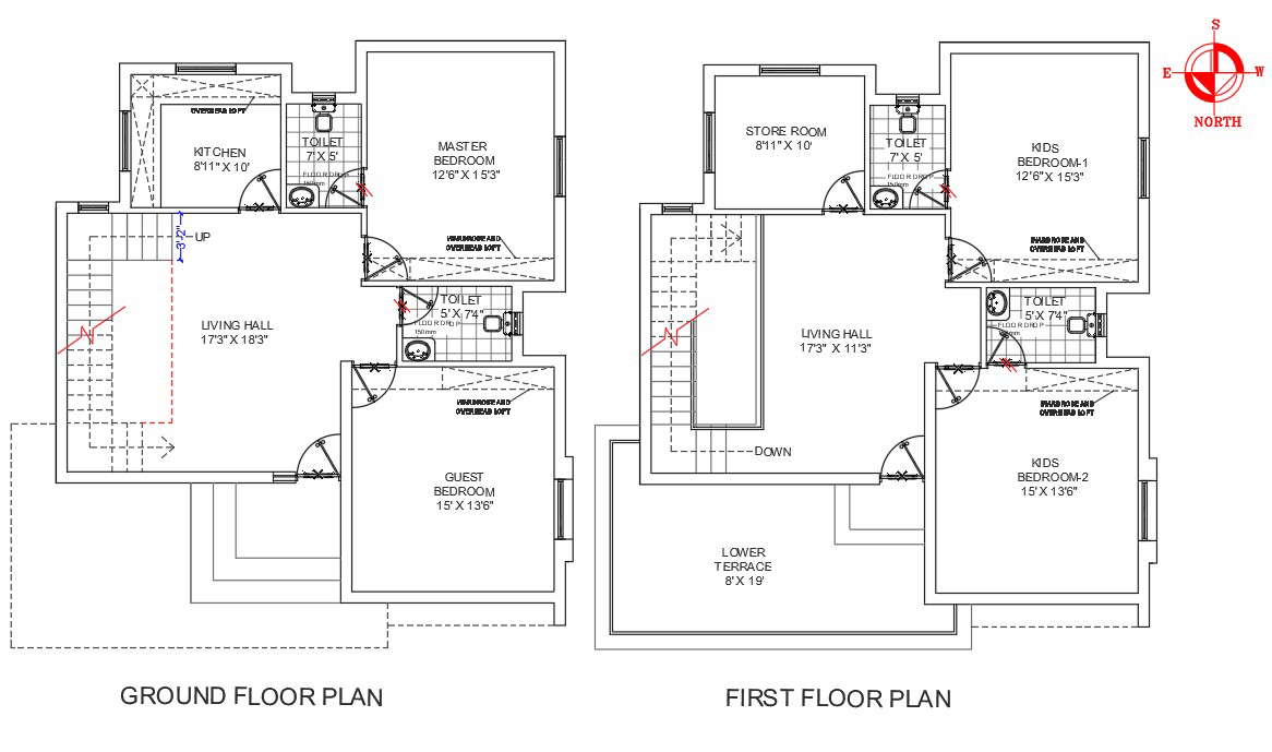 Modern Villa Layout plan for design with AutoCAD File - Cadbull