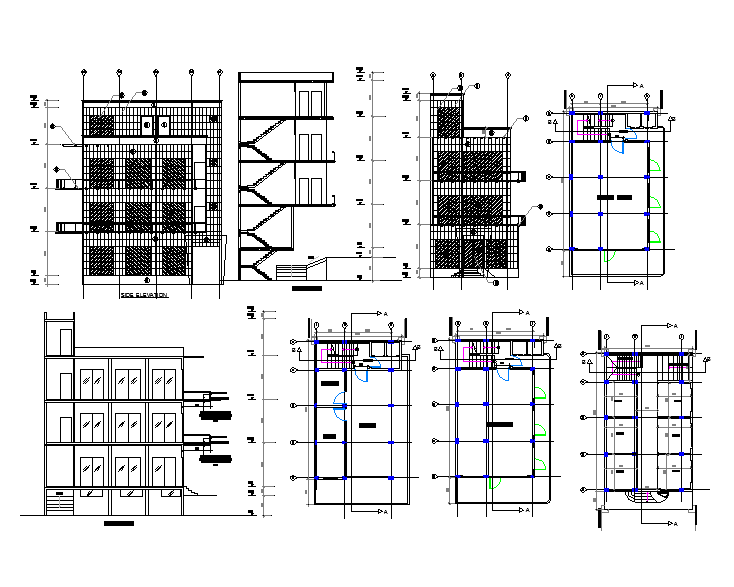 Modern office building design - Cadbull