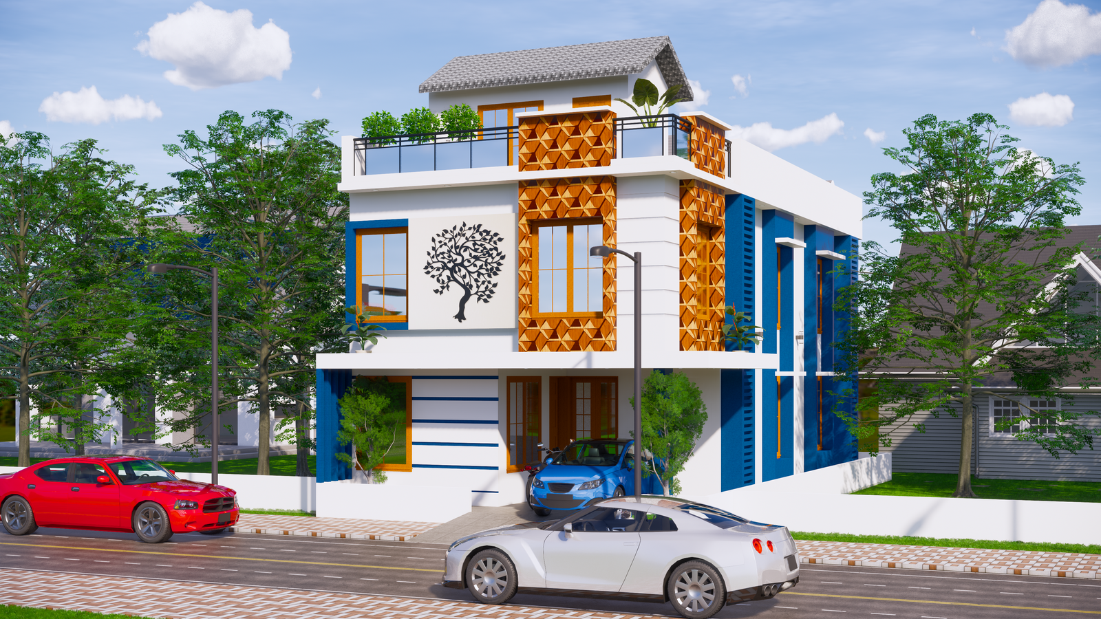 revit 3d drawing
