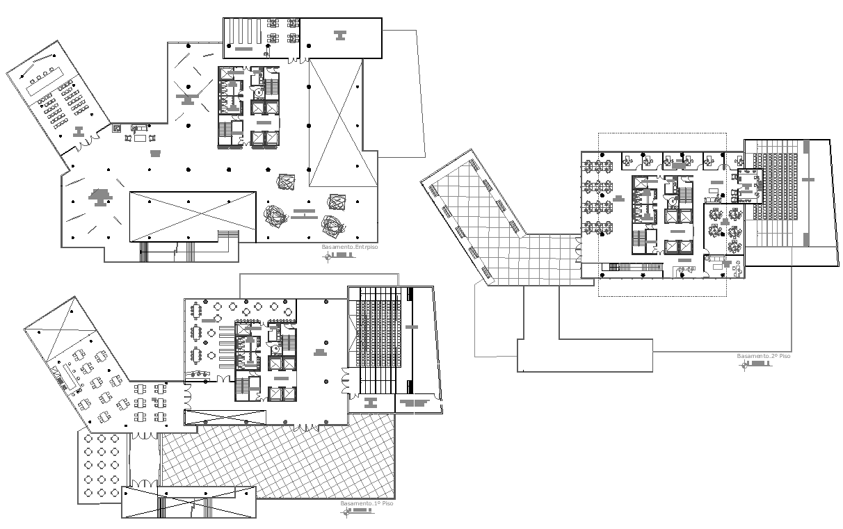 Museum Floor Plan AutoCAD drawing Download DWG File Cadbull