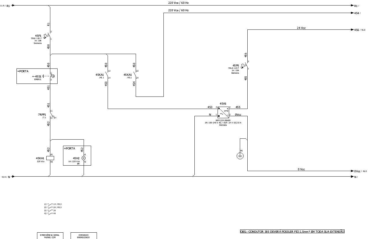 Network diagram of powered control - Cadbull