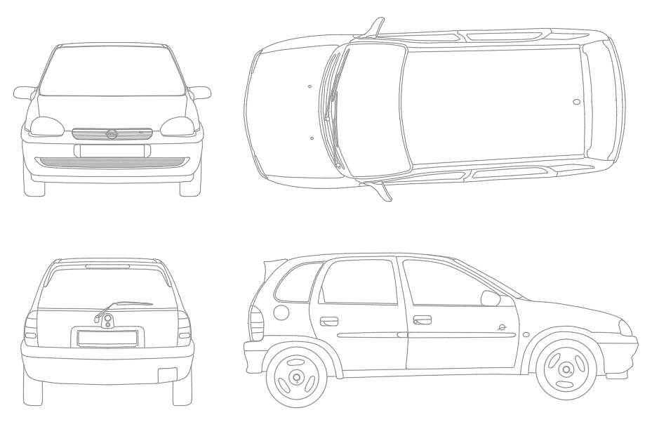 Nissan Car Model CAD blocks Free DWG File - Cadbull