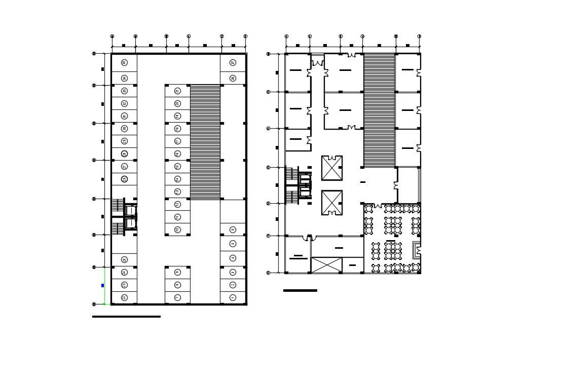 Office Building Plans In AutoCAD File - Cadbull