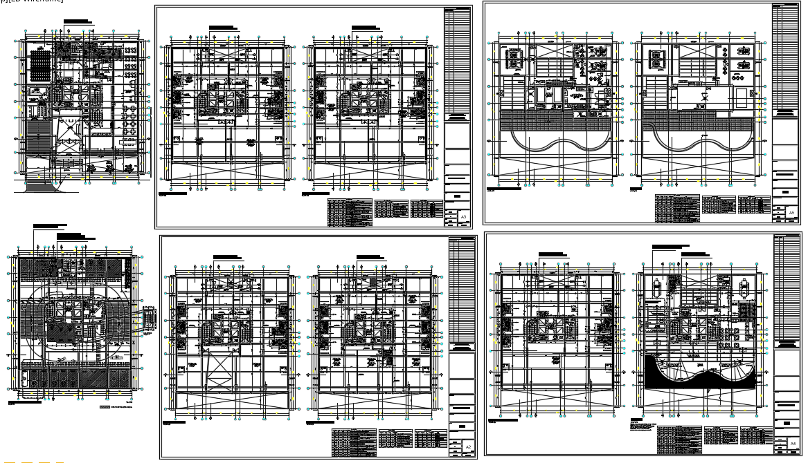 Office Building dwg file - Cadbull