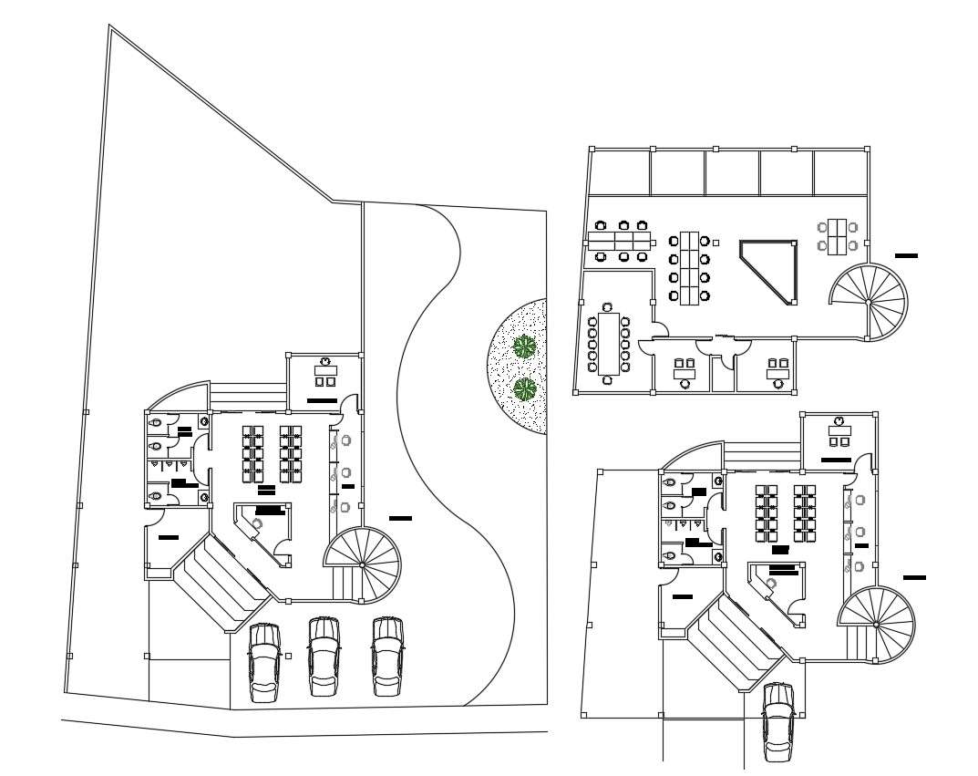 Office Floor Plan Samples CAD File Cadbull