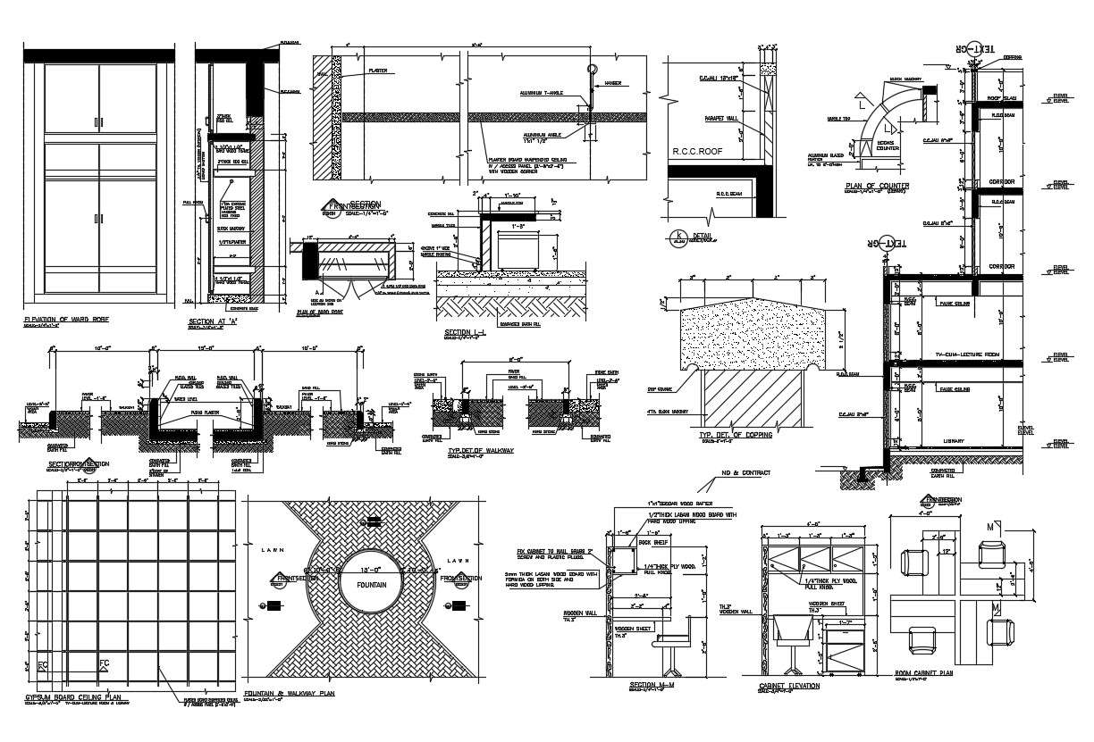 office-furniture-details-dwg-cadbull