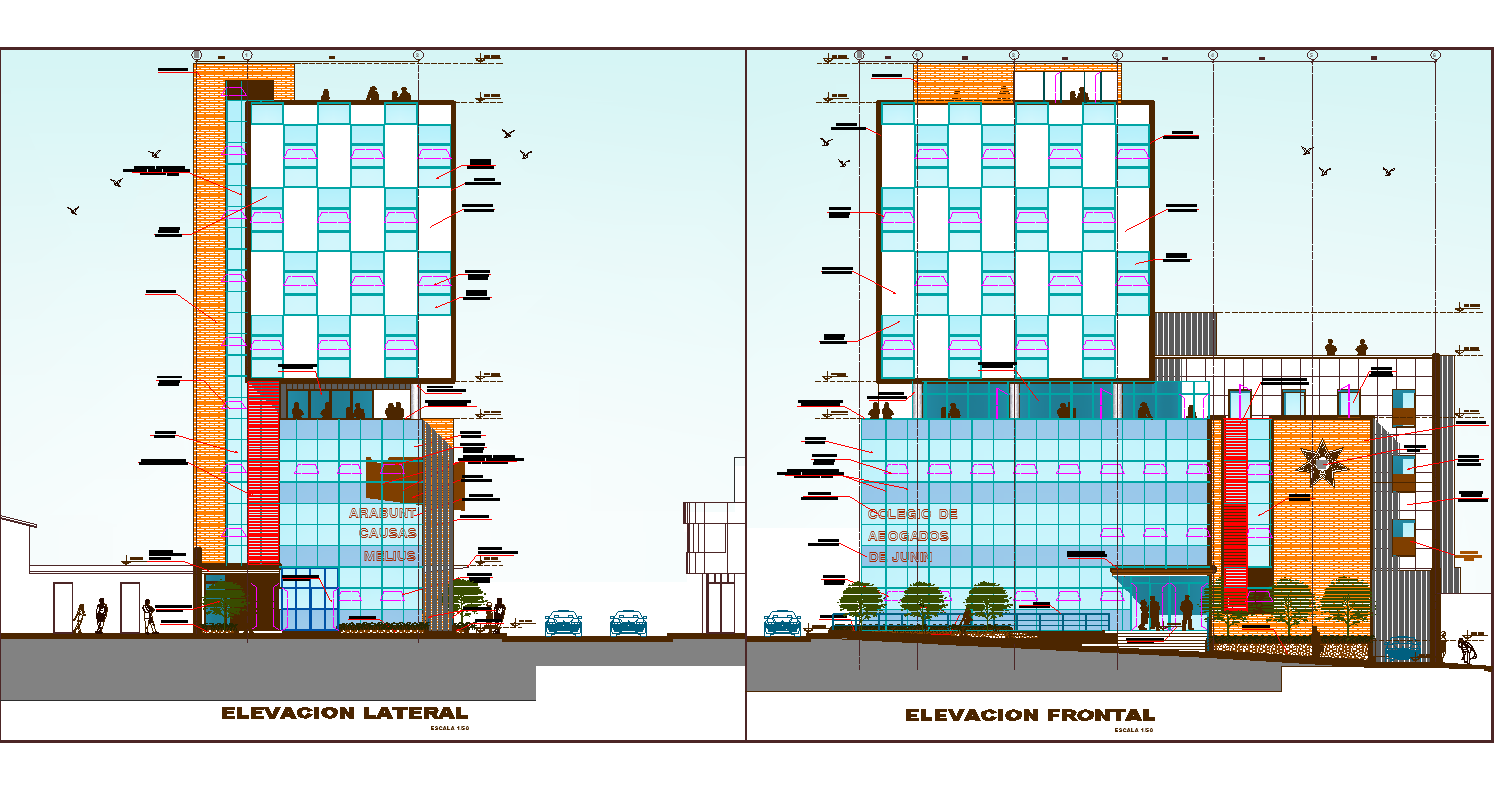 Office building plan detail dwg file - Cadbull