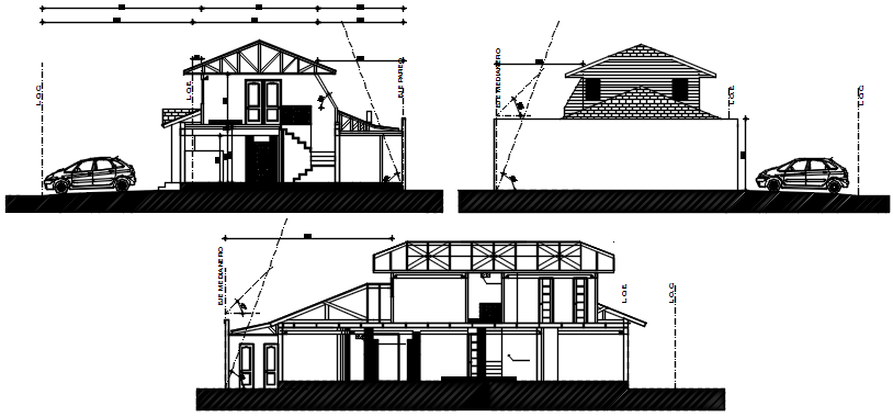 Modern Office Building Architecture In DWG File - Cadbull