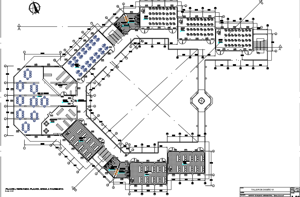 Office Plan Detail Dwg File Cadbull