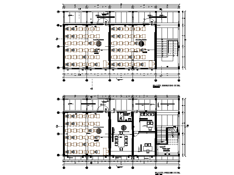 Office floor plan presented in this CAD file. Download 2d autocad ...