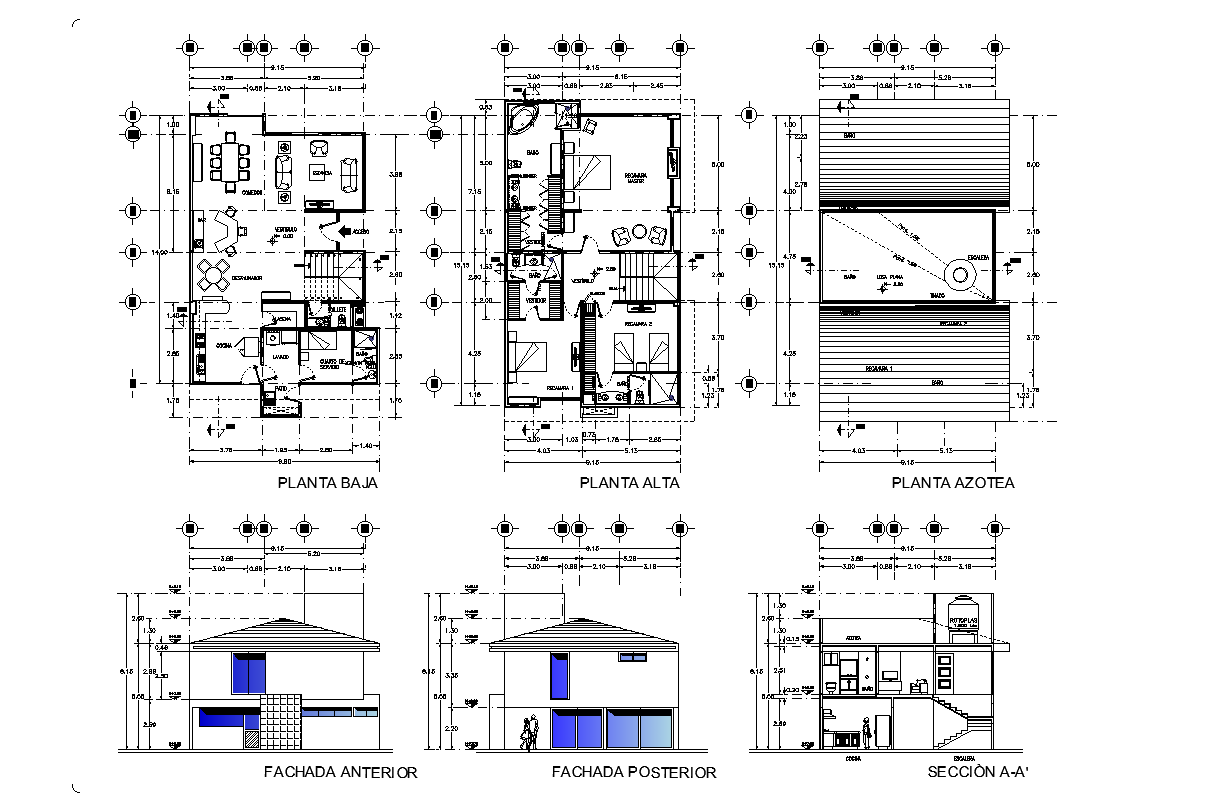 one-family-house-plan-detail-dwg-file-cadbull