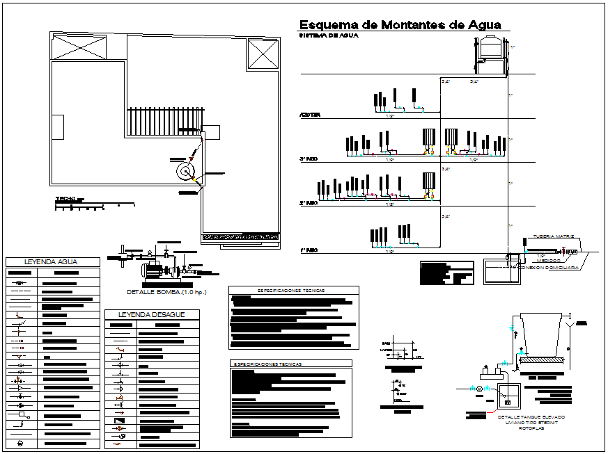 Outline of Water Stiles view with ceiling plan with sanitary view for ...