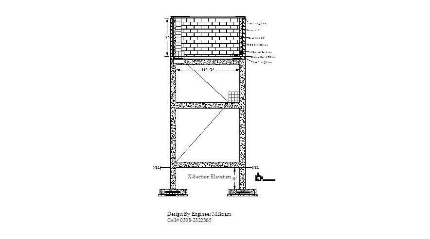 over-head-water-tank-elevation-detail-download-now-cadbull