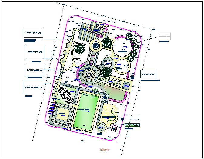 Park Plan View Detail Dwg File - Cadbull