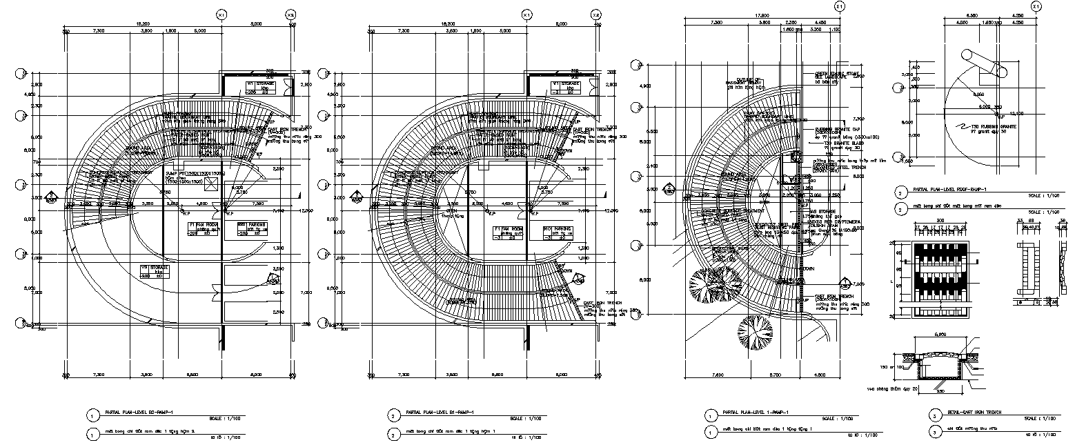 Rcc Ramp Plan And Section Drawing Dwg File Cadbull - vrogue.co