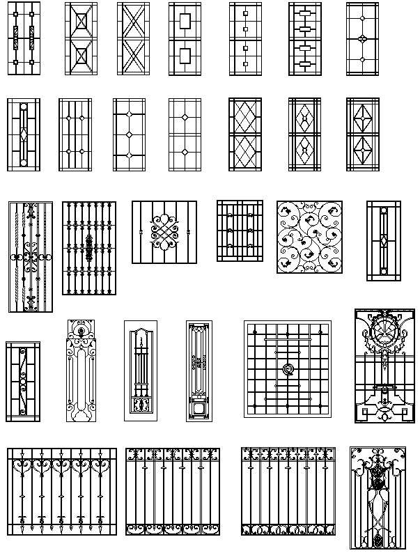 Patterns blocks - Cadbull