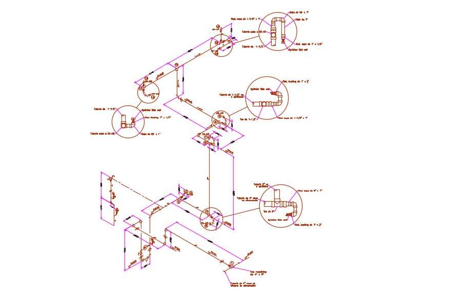 isometric pipe drawings