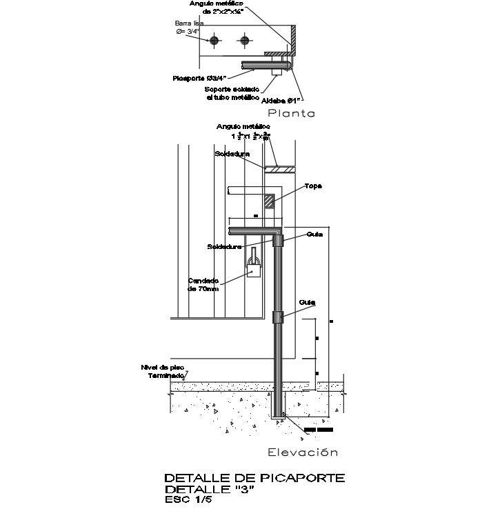 Pipe Fixing Detail Drawing Defined In This Autocad File Download This D Autocad Drawing File