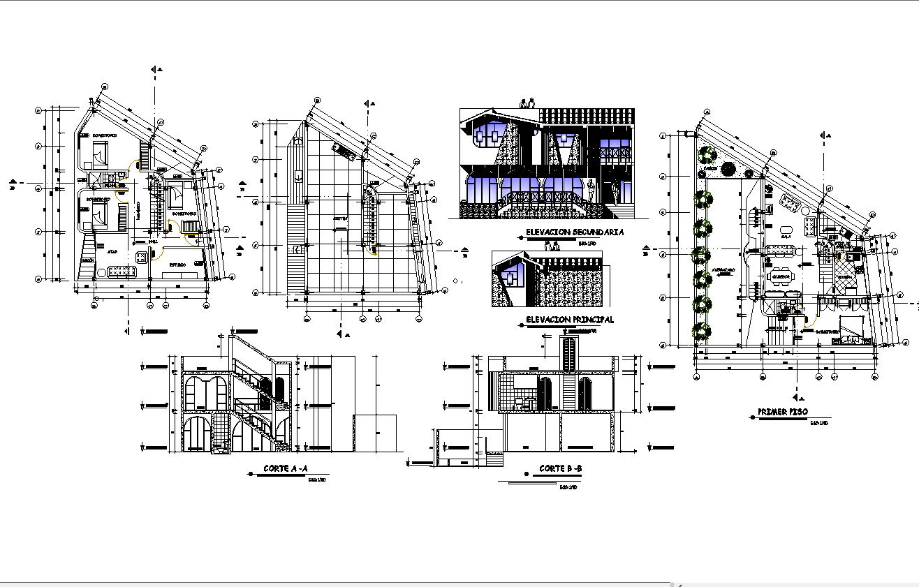 plan-elevation-and-section-working-plan-detail-dwg-file-cadbull