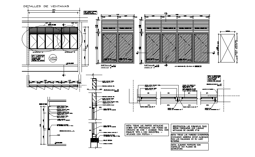 Plan and elevation Door framing detail dwg file - Cadbull