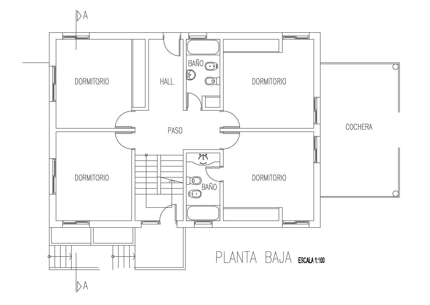 plan-of-a-residential-house-in-dwg-file-cadbull