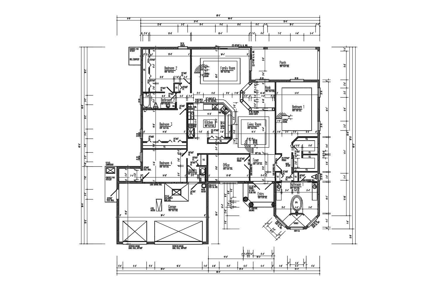 plan-of-house-in-autocad-cadbull