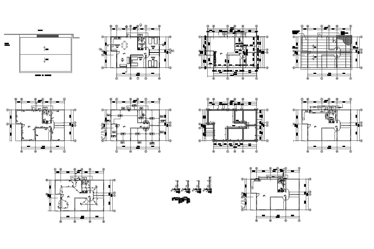 Plan Of House Design 1530mtr X 973mtr With Detail Dimension In Dwg File Cadbull