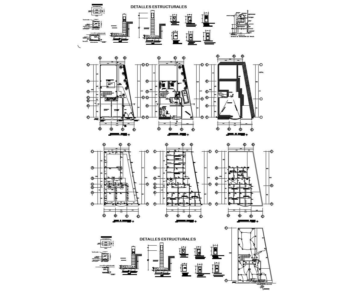 Plan Of Residential House 942mtr X 2000mtr With Detail Dimension In Dwg File Cadbull