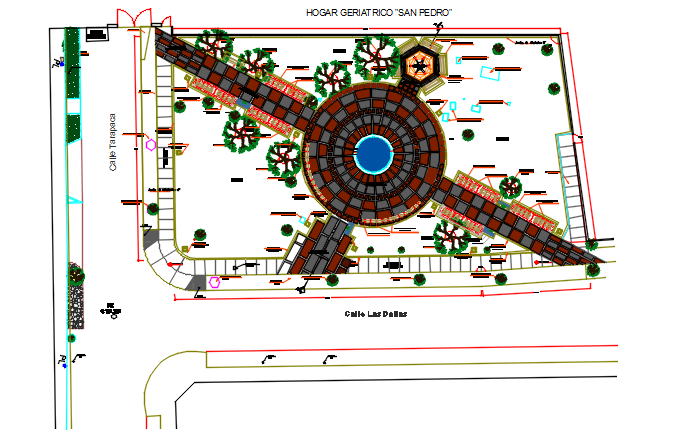 Planning detail dwg file - Cadbull