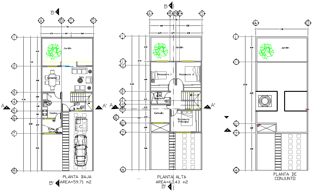 Planning House Layout File Cadbull