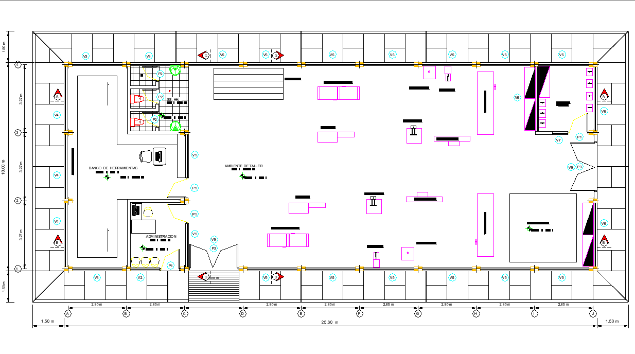 Factory Layout Design In Dwg File Cadbull | Images and Photos finder