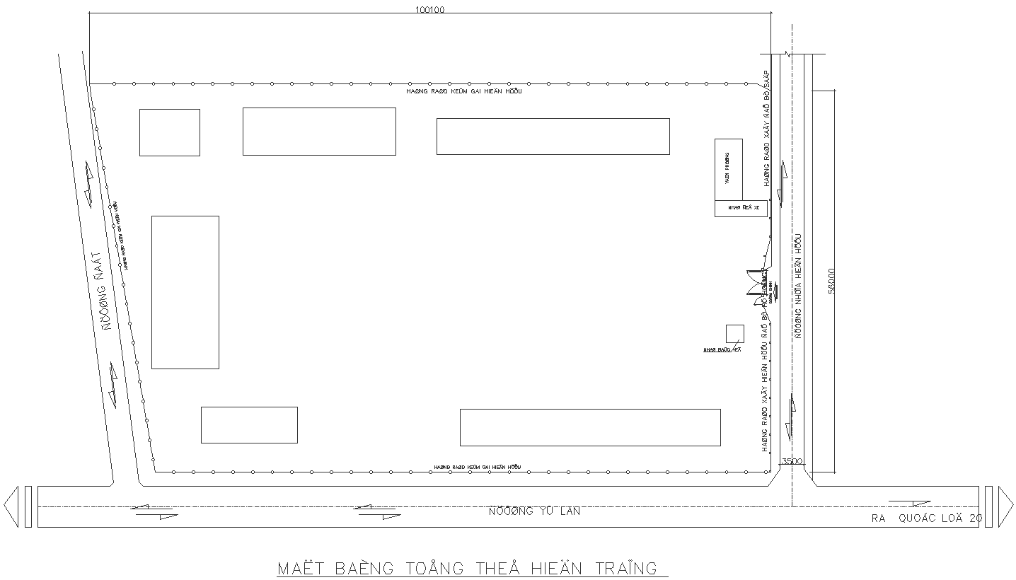 Plan of external wall design with detailed dimensions and pillar ...