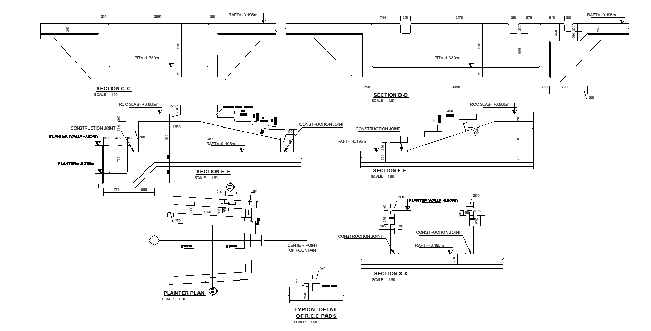 Planter Plan AutoCAD Drawing Download DWG File - Cadbull