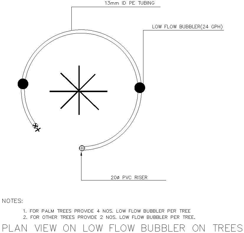 plan-view-on-low-flow-bubbler-on-trees-in-detail-autocad-drawing-cadbull