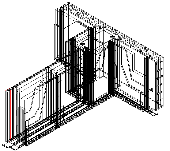 Pleader Detail Elevation dwg file - Cadbull