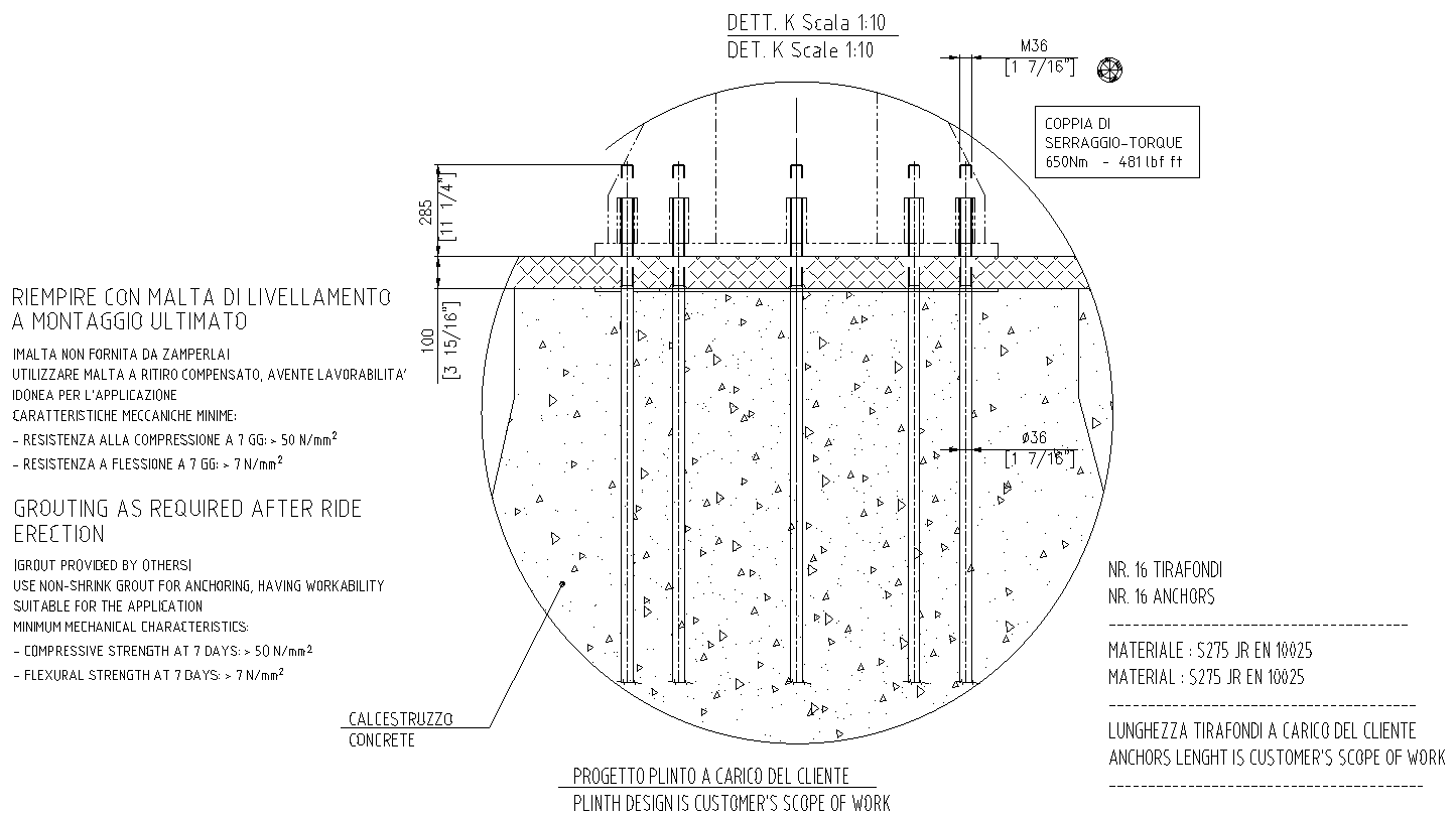 Plinth design for module installation Detail DWG AutoCAD file - Cadbull