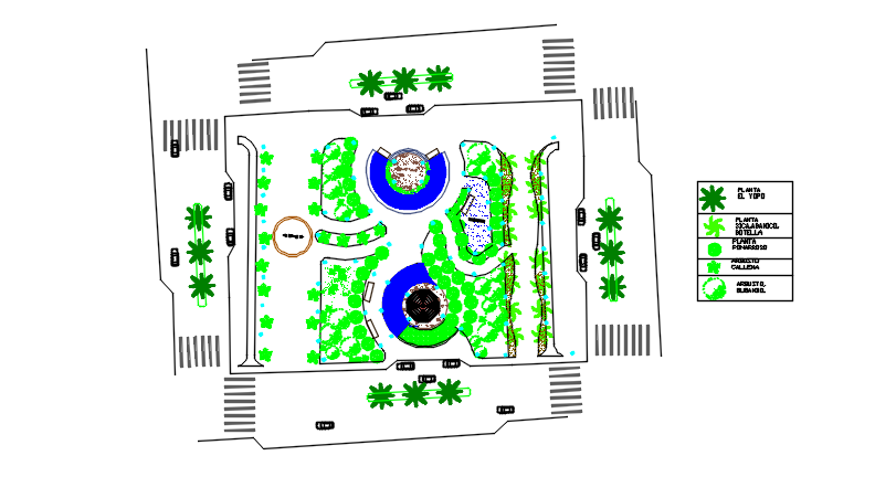 Plot area detail dwg file - Cadbull