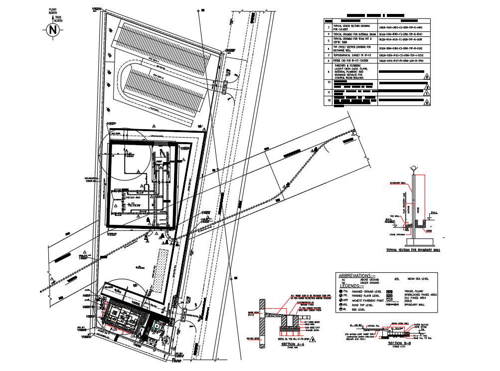 Plot plan has given in the autocad 2D DWG drawing file. Downlaod the