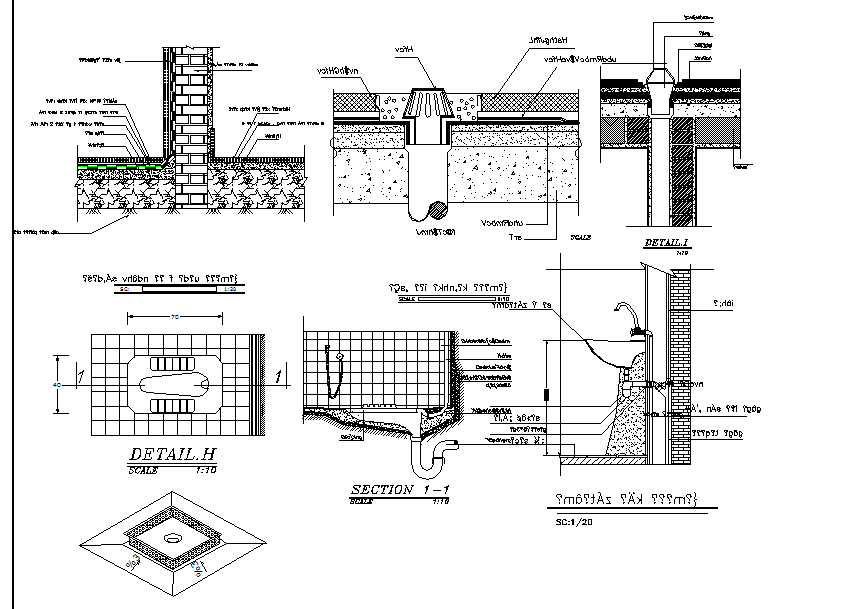 Plumbing Sanitary Plan And Elevation Detail Dwg File Cadbull