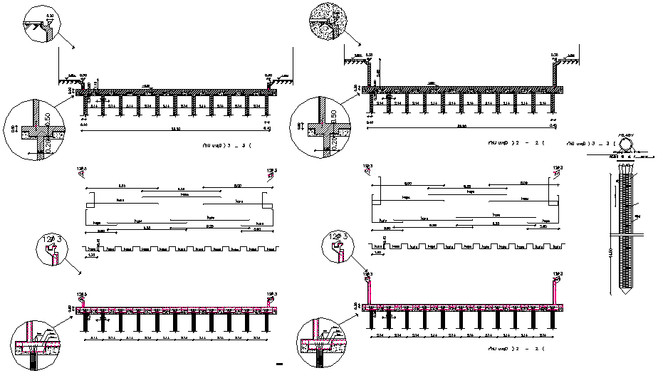 Pool Civil Work Detail Dwg File Cadbull